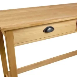 Konsolbord - Hill - 2 skuffer - Massiv fyr - 110x45x74 cm honungsbrunt