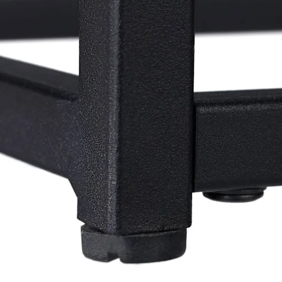 Konsolbord glas metal