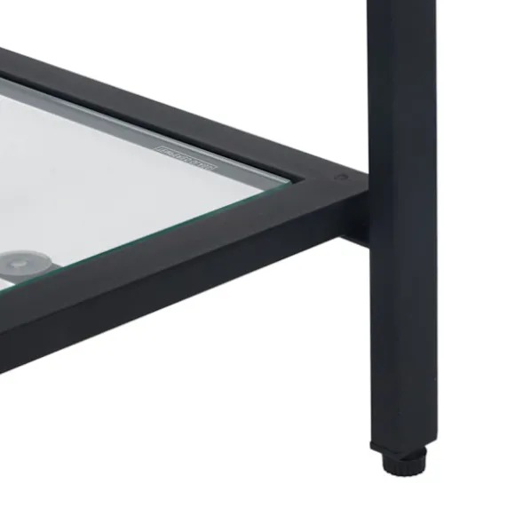 Konsolbord med 3 glashylder – Moderne design