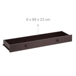 Konsolbord med skuffe og hylde