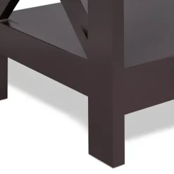 Konsolbord med skuffe og hylde