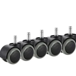 Kontorstol Hjul, 5-pak, Passer til IKEA Stol (10mm x 22mm) Kraftig