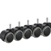 Kontorstol Hjul, 5-pak, Passer til IKEA Stol (10 mm x 22 mm) Kraftige [JUN]