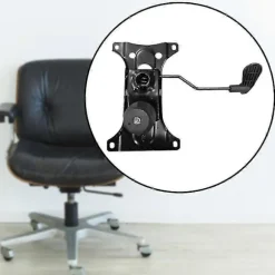 Kontorstol Hældningskontrolmekanisme Kontor Drejestol Chassis Til Netstol Skrivebordsstol Computerstol Dele 15x22cm