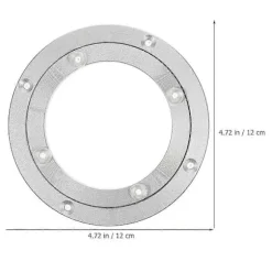 Kraftig drejeskiveleje i aluminiumslegering, roterende leje, drejepladebase til spisebord