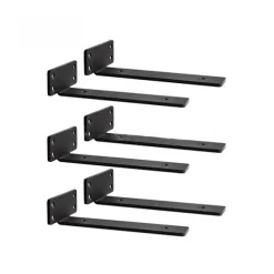 Kraftige usynlige hyldeknægte (sæt med 6) - Stål flydende hyldeholder 6-inch 6-inch