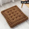 Kreativ pude blød kiksformet pude klassisk pude stol