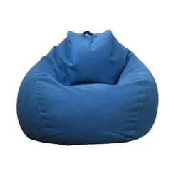 Kun Bean Bag Helt Ny Ekstra Stor Sækkestol Sofa Betræk Indendørs Lazy Lounger Til Voksne Børn Udsalg!