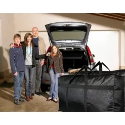 190L Ekstra Stor Flyttepose i Kraftig Sort Black_xx Black 100L