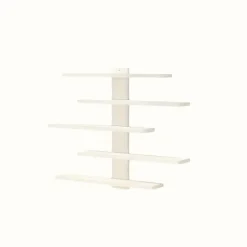 5-lags justerbar vægmonteret displayhylde | Velegnet til actionfigurer, byggeklodser og samleobjekter - Moderne opbevaringsreol til boligindretning White | Fyndiq
