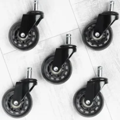 [LCS] IKEA lænestol hjul gummi 6,3 cm / 10 mm 5 stk.