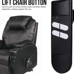 [LCS] Manuel Recliner Kontrol Elektrisk Recliner 4 Knap 5 Pin Multi-purpose Elektrisk Recliner Manuel Kontrol Starlight -cdsx