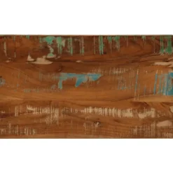 [LLC] Bordplade 50x20x3,8 cm rektangulær massivt genbrugstræ 500