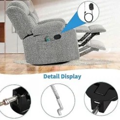 Lænestol Håndtag Reservedele Håndtag Kabel Træk Kompatibel med Sofa