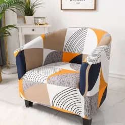 Lænestolsbetræk - Sølv Fox - Stretch - Fløjl - Støvtæt - Moderne Design Variable