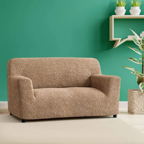 Loveseat-betræk - Stretch-betræk til sofa - Loveseat-pude a