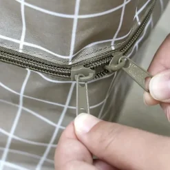 Madras Opbevaringspose Oxford Stof Madras Træk Lukkelig Flytbar Opbevaringspose Vaskbar - Perfekt U S
