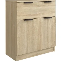 Maison Exclusive - 3 stk. Buffet Sonoma Eg Ingeniørtræ