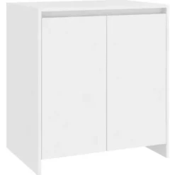 Maison Exclusive - 3 stk. Buffet Hvid Ingeniørtræ