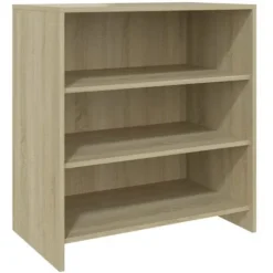 Maison Exclusive - Buffeter 2 stk Sonoma eg Ingeniørtræ