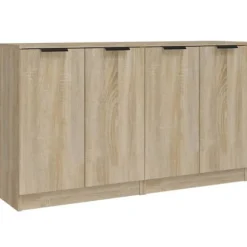 Maison Exclusive - Buffeter 2 stk Sonoma eg 60x30x70 cm Ingeniørtræ