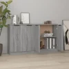 Maison Exclusive - Buffeter 2 stk Sonoma grå 60x30x70 cm Ingeniørtræ