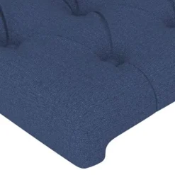 Maison Exclusive - Hovedgærde med ører Blå 83x23x78/88 cm Stof Blå