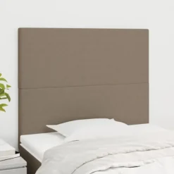 Maison Exclusive - Hovedgærde Taupe 100x5x118/128 cm Stof Mol