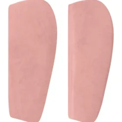 Maison Exclusive - Hovedgærde med ører Rosa 183x23x78/88 cm Velour