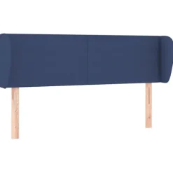 Maison Exclusive - Hovedgærde med ører Blå 147x23x78/88 cm Stof Blå