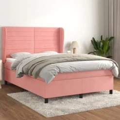 Maison Exclusive - Lamelseng med Rose madras 140x200 cm Velour