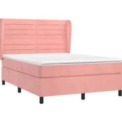 Maison Exclusive - Lamelseng med Rose madras 140x200 cm Velour