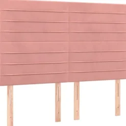 Maison Exclusive - Lamelseng med Rose madras 140x200 cm Velour