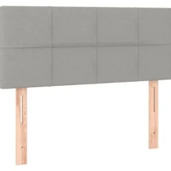 Maison Exclusive - Madras med lameller i lys grå 120x200cm Stof