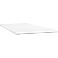 Maison Exclusive - Seng med lamelbund og mørk grå madras 120x190cm stof