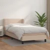 Maison Exclusive - Seng med lameller og Cappuccino madras 90x190 cm
