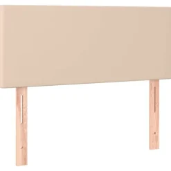 Maison Exclusive - Seng med lameller og Cappuccino madras 90x190 cm
