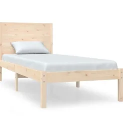 Maison Exclusive - Sengestel uden madras 75x190 cm massivtræ