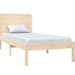 Maison Exclusive - Sengestel uden madras 75x190 cm massivtræ