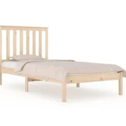Maison Exclusive - Sengestel uden madras i massiv træ 100x200 cm