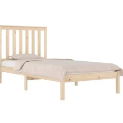 Maison Exclusive - Sengestel uden madras i massiv træ 100x200 cm