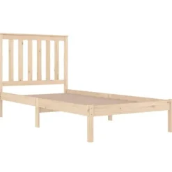 Maison Exclusive - Sengestel uden madras i massiv træ 100x200 cm
