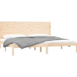 Maison Exclusive - Sengestel uden madras 180x200 cm massivt træ
