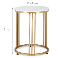 Marmor sidebord