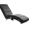Massagestol med varme – sort, 8 punkter, 5 tilstande