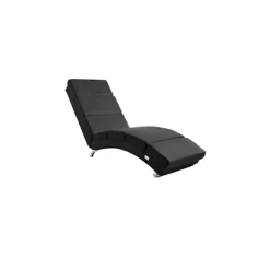 Massagestol med varme – sort, 8 punkter, 5 tilstande
