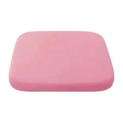 Memory Foam Siddepude med Bindebånd Langsom Rebound Fire Sæsoner Skridsikker Vaskbar-Perfekt black Large