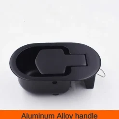 Metal Lænestol Håndtag med Kabel Universal Lænestol Udskiftningsdele Sofa Stol Couch Udløser Håndtag Træk Håndtag Værktøj Black