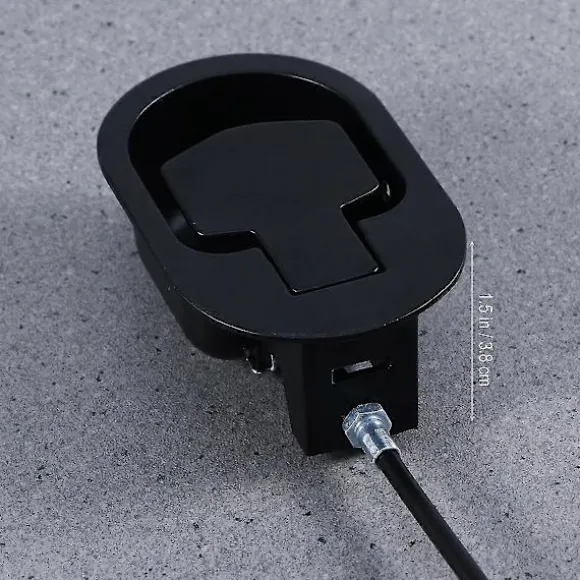 Metal Stole Sorte Stole Recliner Kabel Recliner Håndtag Recliner Udløsning Træk Håndtag