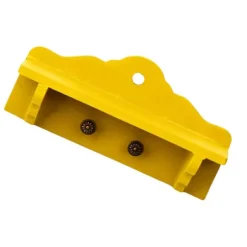 Miniature Køkken Soveværelse Hylde Hænger Til Lille Hus Træ Hængende Organizer 1/12 Skala Møbler[D] Yellow
